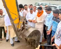 24 करोड़ की लागत से गोहाना जुलाना मार्ग के निर्माण  कार्य का नारियल फोड़कर किया शुभारंभ