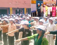 टिब्बी में ‘नशा मुक्त युवा फॉर विकसित भारत’ अभियान का जिला स्तरीय आयोजन, छात्राओं ने लिया नशामुक्त भारत का संकल्प