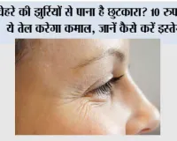Wrinkle Removal Tips: चेहरे की झुर्रियों से पाना है छुटकारा? 10 रुपये का ये तेल करेगा कमाल, जानें कैसे करें इस्तेमाल