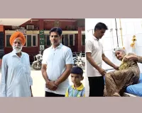 डेरा श्रद्धालु ने नहर में गिरी बुजुर्ग महिला को सही समय पर अस्पताल पहुंचाकर बचाई जान