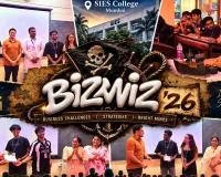 BizWiz 26: SIES कॉलेज में ‘BizWiz ’26’ का आयोजन, बिजनेस चुनौतियों के जरिए छात्रों ने दिखाई रणनीतिक सोच