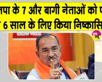 Rajasthan Civic Body Elections: भाजपा के 7 और बागी नेताओं पर गिरी गाज