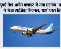 Dubai Tel Aviv Flight: दुबई से तेल अवीव जा रही फ्लाइट में मचा हड़कंप, पहले 7700 फिर 7500 कोड; सऊदी अरब में बदला रास्ता