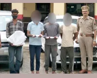 गोकशी की घटना नाकाम, चार आरोपी गिरफ्तार