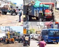 Sanitation Workers' Strike: कैथल में पुलिस पहरे में उठाया कचरा, सफाई कर्मचारियों की हड़ताल जारी 