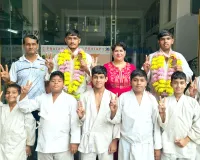 Karate Championship: हरियाणा स्टेट कराटे चैंपियनशिप में प्रताप स्कूल के हर्षित ने स्वर्ण, निखिल दहिया ने जीता कांस्य पदक 