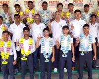 स्टेट वुशु प्रतियोगिता में प्रताप स्कूल के खिलाड़ियों ने जीते पदक 15 पदक