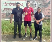 अंडर-19 दौड़ प्रतियोगिता में जसमीत ने जीता गोल्ड मेडल, गांव पहुंचने पर भव्य स्वागत