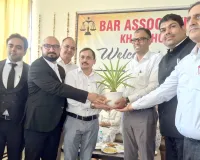 बार एसोसिएशन खरखौदा की नई कार्यकारिणी ने ग्रहण की शपथ