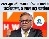 टाटा ग्रुप की कमान फिर संभालेंगे एन चंद्रशेखरन, 5 साल बढ़ा कार्यकाल