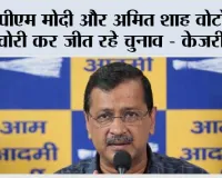 पीएम मोदी और अमित शाह वोटों की चोरी कर जीत रहे चुनाव - केजरीवाल