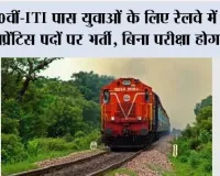 Railway Apprentice Recruitment 2026: 10वीं-ITI पास युवाओं के लिए रेलवे में 4,471 अप्रेंटिस पदों पर भर्ती, बिना परीक्षा होगा चयन