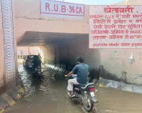 Hanumangarh Waterlogging: बिन बारिश 100 फुटी रोड अंडरब्रिज में रोज भर रहा पानी, राहगीर परेशान 