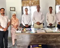 CBEO ने विद्यालय का निरीक्षण कर व्यवस्थाओं की सराहना की