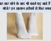 White Socks Cleaning Tips: बार-बार धोने के बाद भी काले पड़ जाते हैं सफेद मोजे? इन आसान तरीकों से फिर चमकाएं