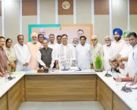 श्रीगंगानगर भाजपा पदाधिकारियों ने जयपुर में मुख्यमंत्री भजनलाल शर्मा से की मुलाकात