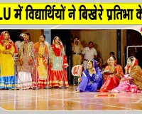  CDLU में सजा कला का मंच, लोकगीतों, पश्चिमी संगीत और मिमिक्री से विद्यार्थियों ने बिखेरे प्रतिभा के रंग