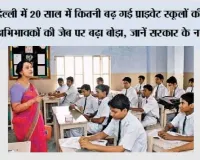 Education News: दिल्ली में 20 साल में कितनी बढ़ गई प्राइवेट स्कूलों की फीस? अभिभावकों की जेब पर बढ़ा बोझ, जानें सरकार के नए नियम