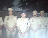 गाजियाबाद में पुलिस मुठभेड़: टप्पेबाजी करने वाले दो बदमाश गिरफ्तार, दोनों के पैर में लगी गोली
