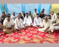 कण्डेला में प्रदूषण के खिलाफ ग्रामीणों का धरना जारी, भाकियू टिकैत का समर्थन