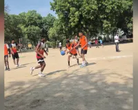 मोहम्मदपुरिया में नेटबॉल ट्रायल में 100 से अधिक खिलाड़ियों ने लिया भाग