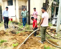 मीरापुर बिजलीघर पर गिरी आसमानी बिजली, आपूर्ति ठप; पानी के लिए तरसे उपभोक्ता
