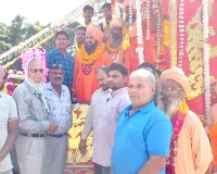 मीरापुर पहुंची संत रविदास संदेश यात्रा, पुष्पवर्षा कर किया भव्य स्वागत