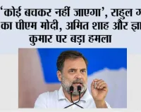 ‘कोई बचकर नहीं जाएगा’, राहुल गांधी का PM मोदी, अमित शाह और ज्ञानेश कुमार पर बड़ा हमला