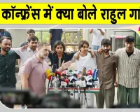 Rahul Gandhi Latest News: प्रेस कॉन्फ्रेंस में प्रधानमंत्री को लेकर राहुल गांधी का आया बड़ा बयान