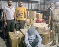 सरसा में अवैध पटाखा गोदाम पर पुलिस की छापेमारी, 17 कार्टून पटाखे जब्त; मालिक गिरफ्तार