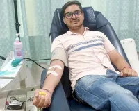 Blood Donation: एमएसजी आईटी विंग के इस सेवादार ने किया परमार्थी दिवस पर रक्तदान