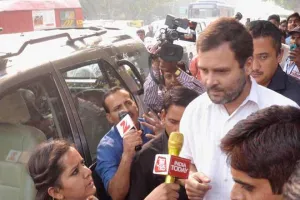 अस्पताल जाने पर रोकने से भड़के राहुल: कहा,यह मोदी जी का भारत है