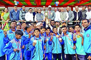 रोहतक: राष्ट्रीय जूनियर विद्यालय हॉकी में हरियाणा चैम्पियन