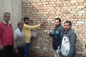 अतिक्रमणों को चिह्नित करने का कार्य शुरू