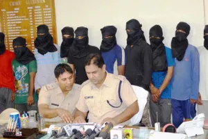कंपनी में लूट मामले के 11 आरोपी काबू