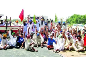 ग्रामीणों ने भटिंडा-चंडीगढ़ मार्ग पर किया जाम