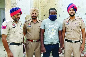 करोड़ों की हेरोइन सहित नाइजीरियन गिरफ्तार