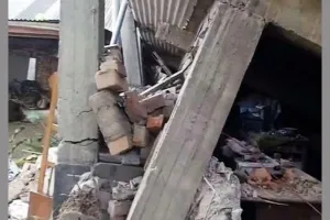 मणिपुर में भूकंप के झटके, चेकपोस्ट का टावर गिरा