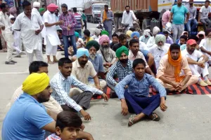 ग्रामीणों ने किया जियो टॉवर लगाने का विरोध