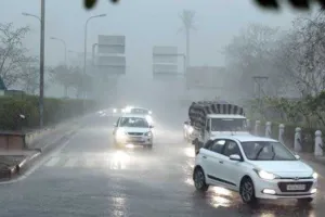 बारिश की बूंदों से हुई सुबह की शुरुआत