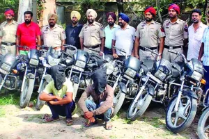 वाहन चोर गिरोह का पर्दाफाश, दो गिरफ्तार