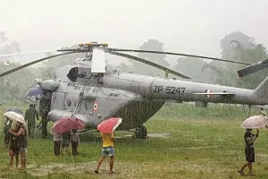 आपात स्थिति में उतारा रिजिजू का हेलीकॉप्टर