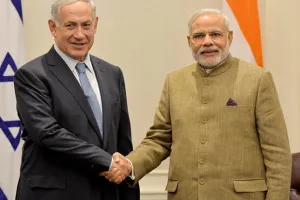भारत इज्ररायल व फिलीस्तीन