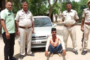 10 पेटी शराब सहित एक गिरफ्तार
