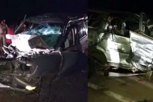 भयानक सड़क हादसे में 6 लोगों की मौत