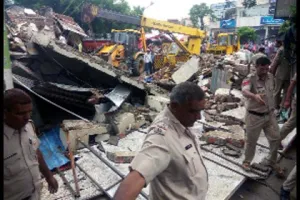 करनाल में भवन गिरने से तीन लोगों की मौत
