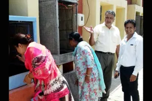 कूलरों से मिला डेंगू का लारवा