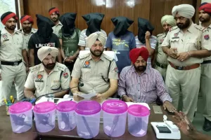 डकैती की योजना बनाते पांच गिरफ्तार