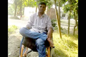 सरहद की हिफाजत में जिंदगी बनी व्हीलचेयर