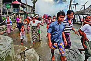 रोहिंग्याओ की उपस्थिति एक बड़ा संकट